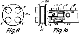 Patent application for Lego wheel and axle system